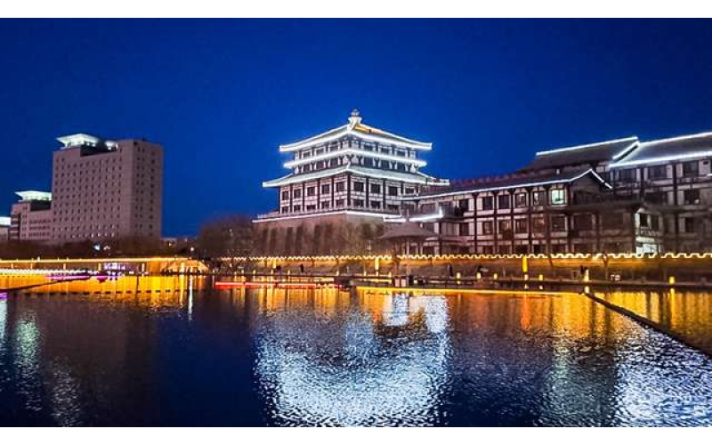 水波粼粼春风荡漾——敦煌党河风情线再现塞上江南迷人美景